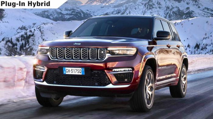 Στην Ευρώπη αποκλειστικά ως PHEV το νέο Jeep Grand Cherokee 